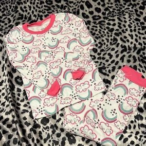 🆑FINAL PRICE‼️ Kidgets 3T clouds and rainbows pajamas